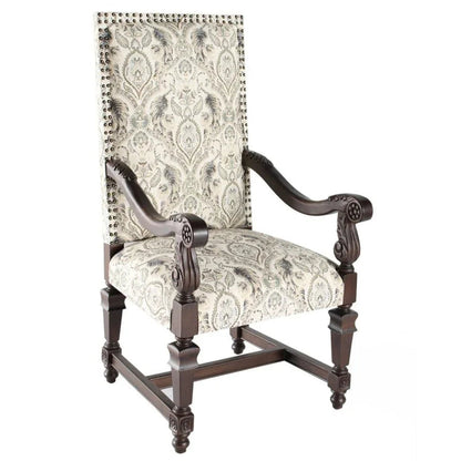 Mayorca Fabric Traditional Armchair