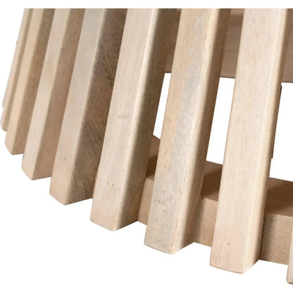 Mazara Coffee Table White & Natural