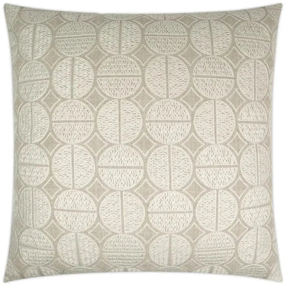 Medallions Oyster Dots Global Large Throw Pillow Insert