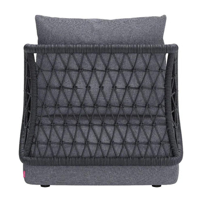 Mekan Gray Armless Accent Chair