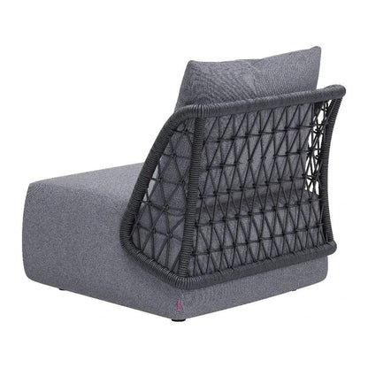 Mekan Gray Armless Accent Chair