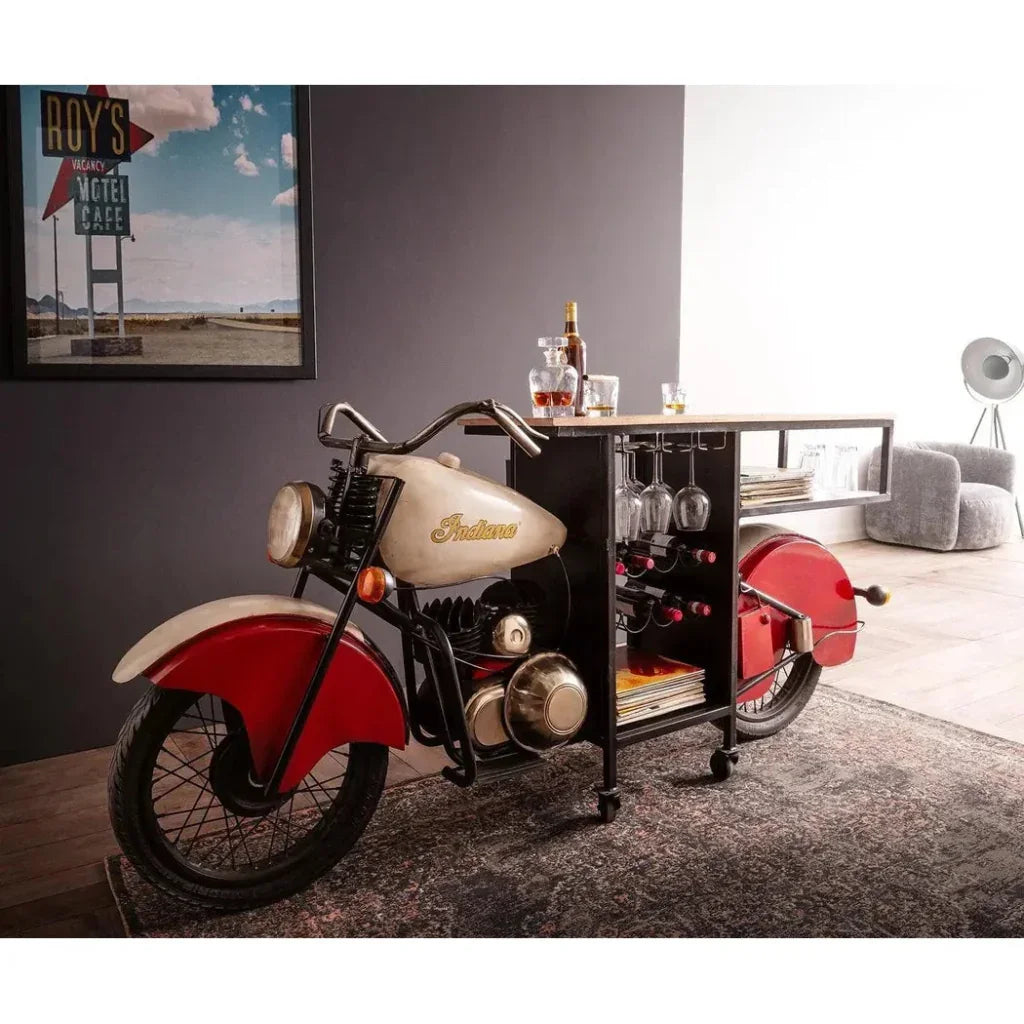 Mellara Bike Design Home Bar Cabinet
