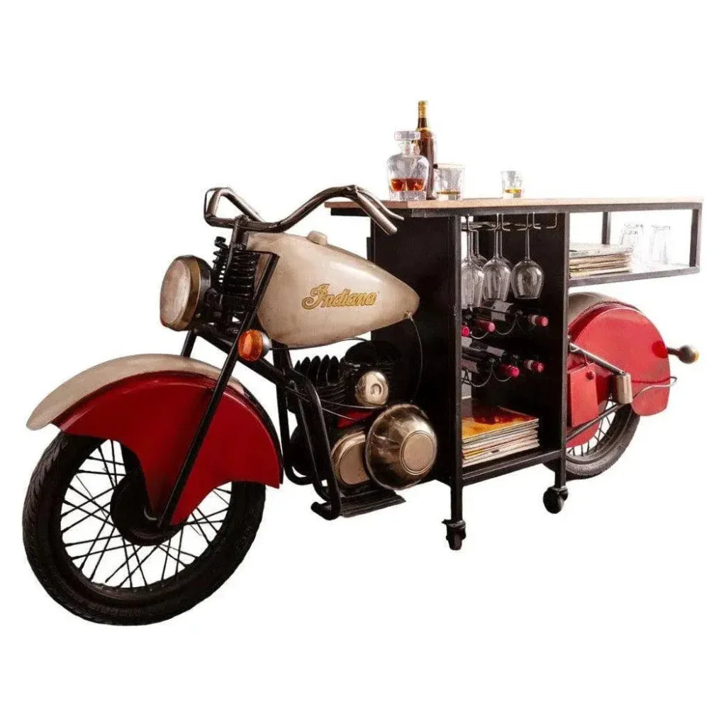 Mellara Bike Design Home Bar Cabinet