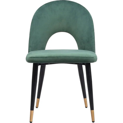 Menlo Velvet Armless Dining Chair 2PC