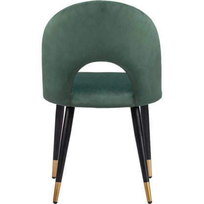 Menlo Velvet Armless Dining Chair 2PC