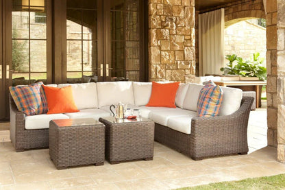 Mesa Right Arm Loveseat Premium Wicker Furniture