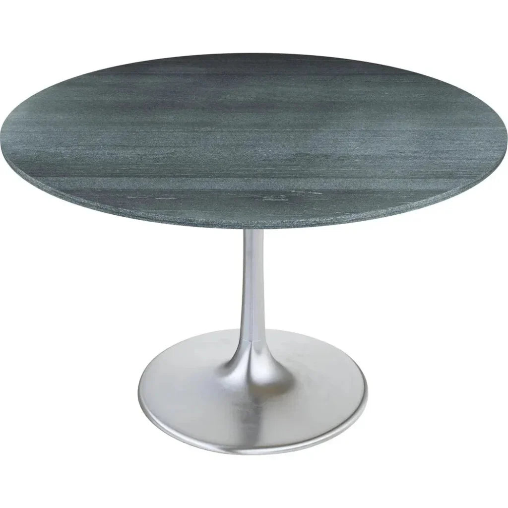 Metropolis Dining Table 48" Black