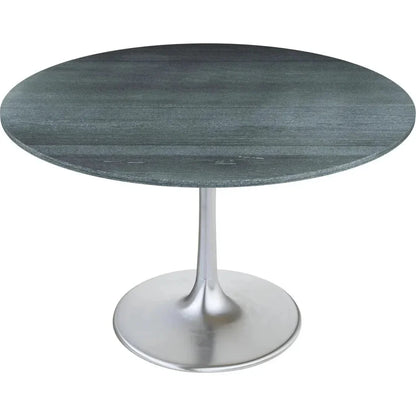 Metropolis Dining Table 48" Black