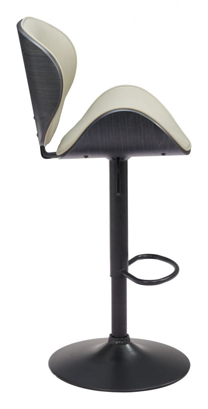 Meyane Faux Leather Barstool