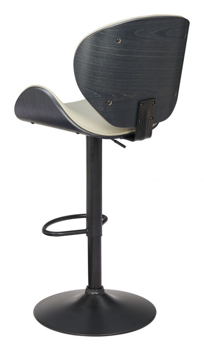 Meyane Faux Leather Barstool
