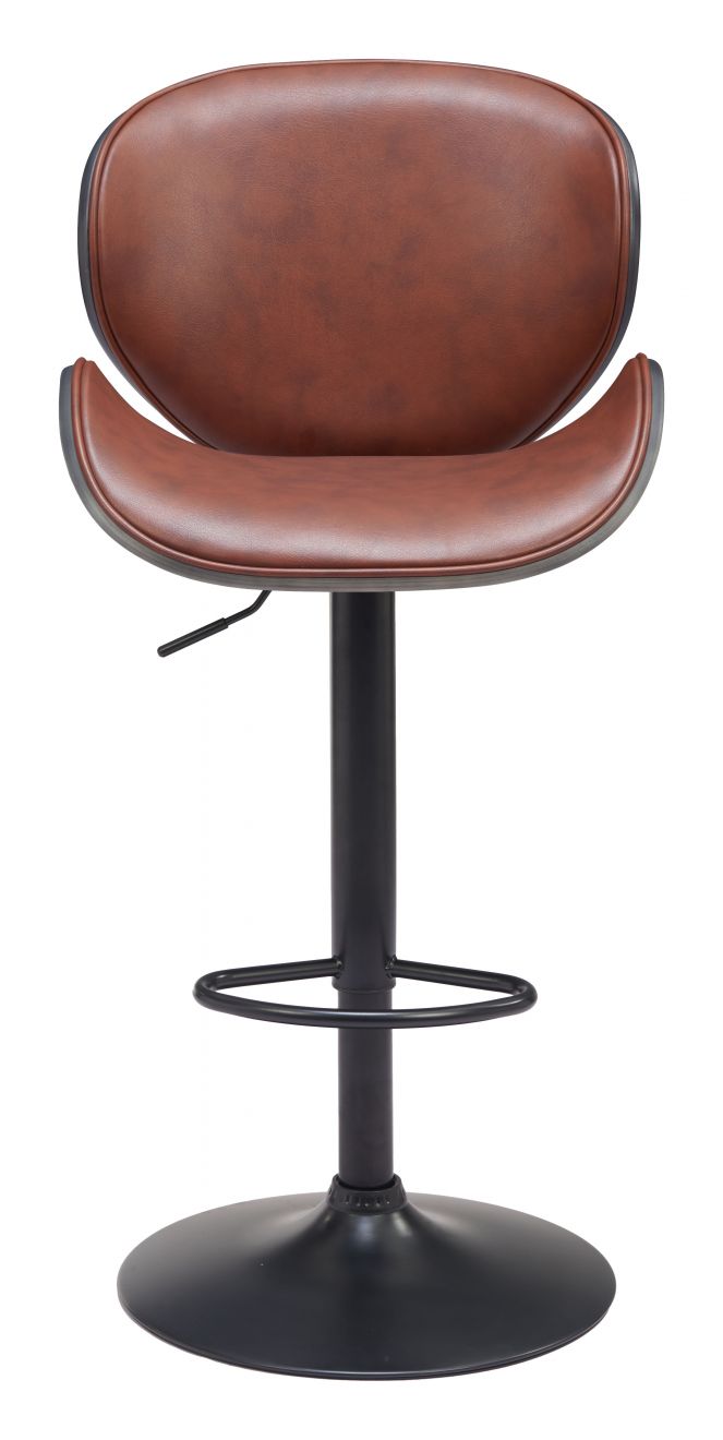 Meyane Faux Leather Barstool