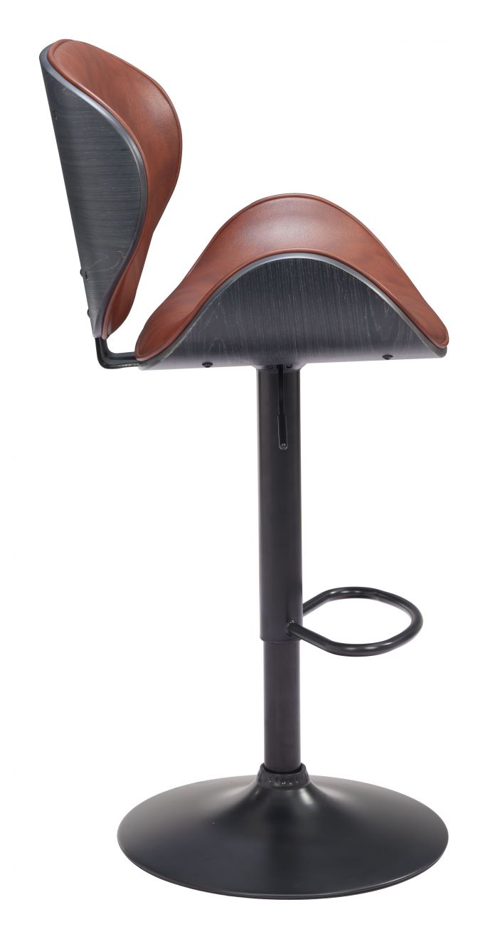 Meyane Faux Leather Barstool