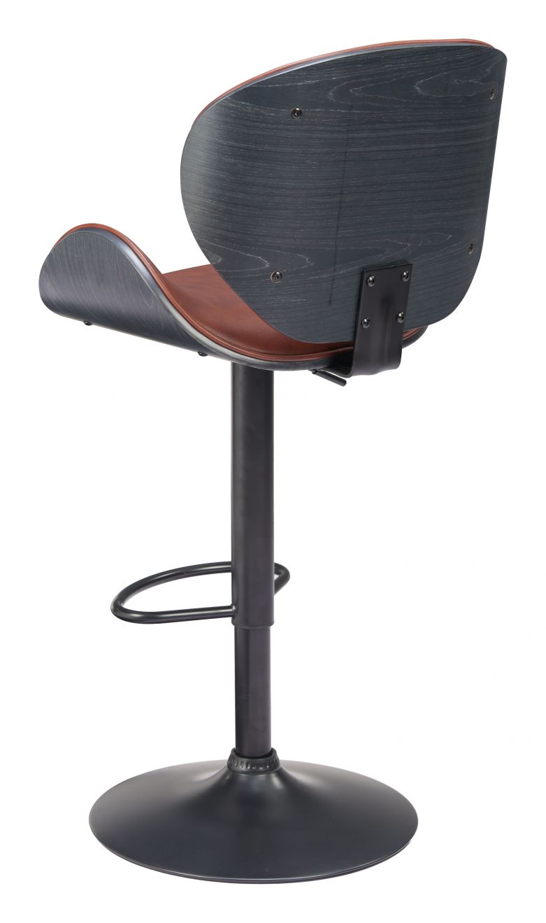 Meyane Faux Leather Barstool