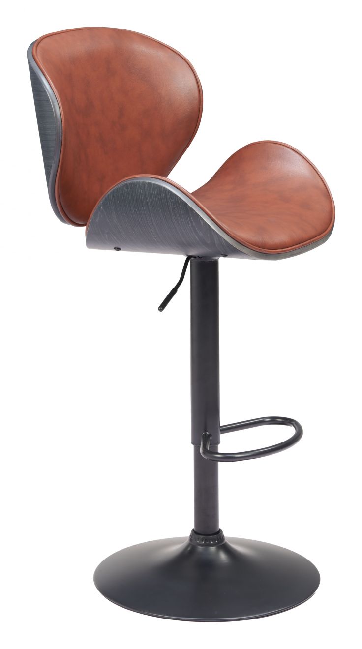 Meyane Faux Leather Barstool