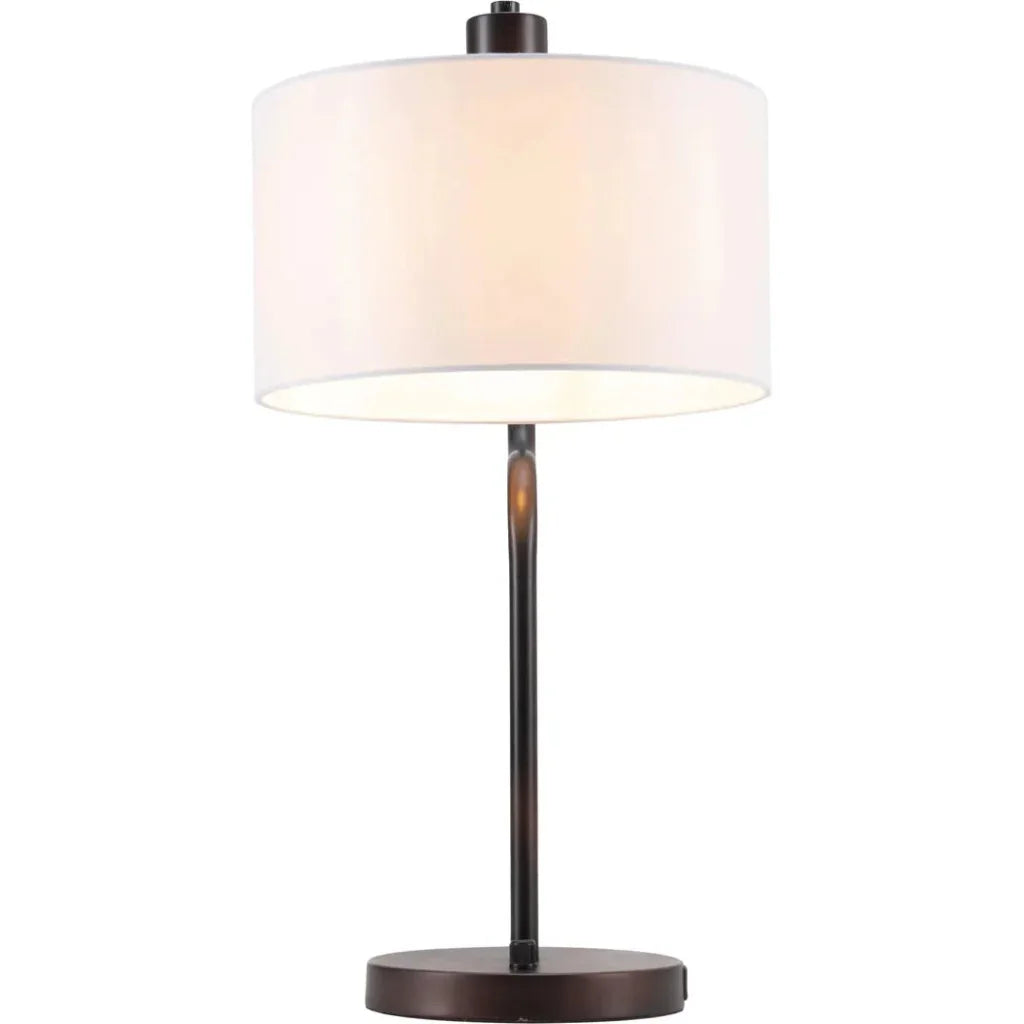 Middlemist Table Lamp White