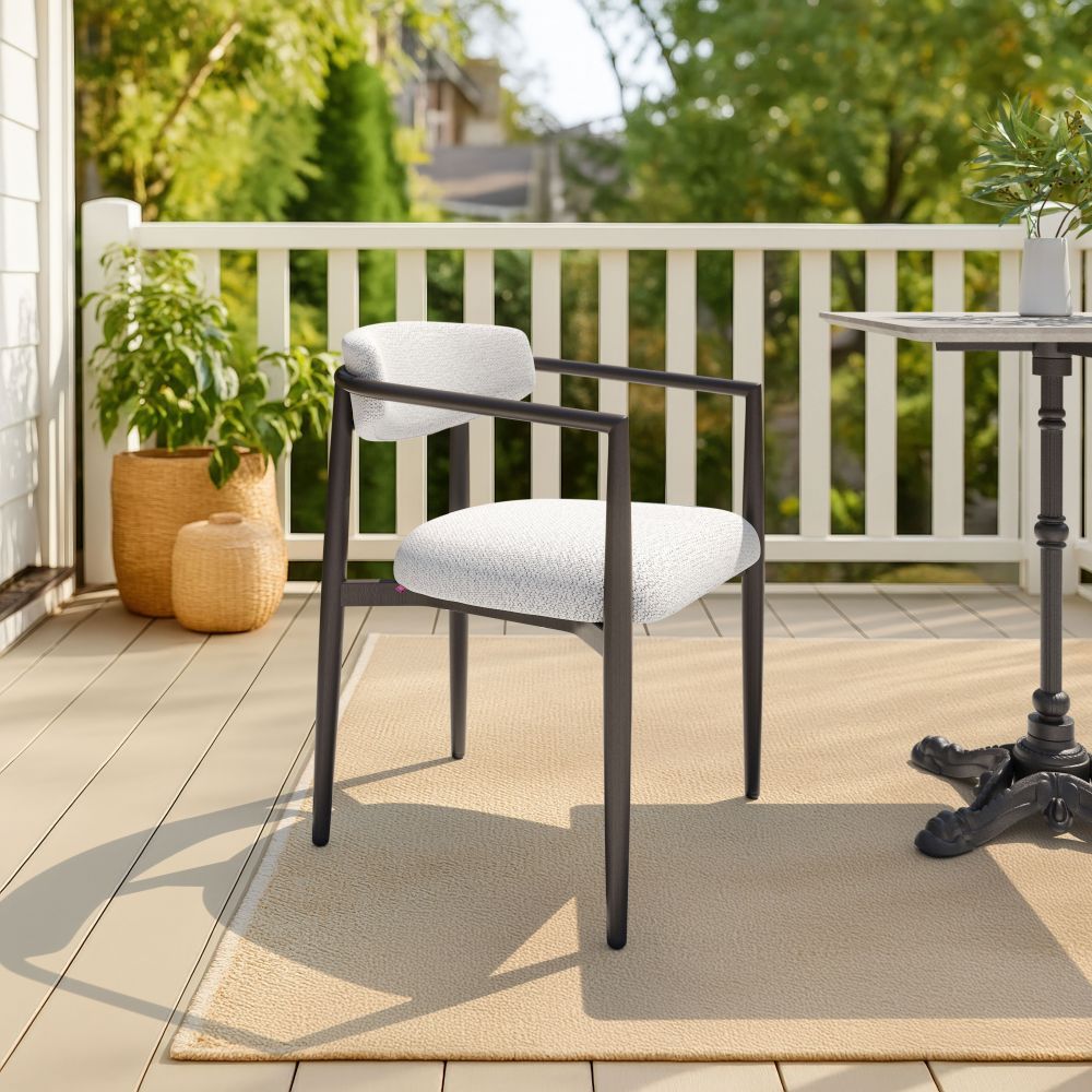 Midori Olefin Fabric Outdoor Dining Chair