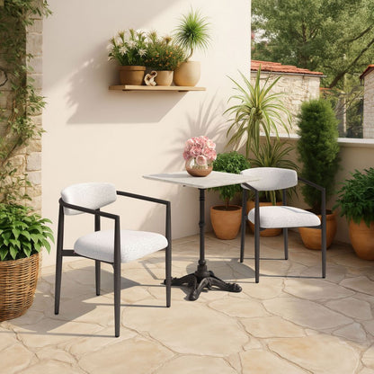 Midori Olefin Fabric Outdoor Dining Chair