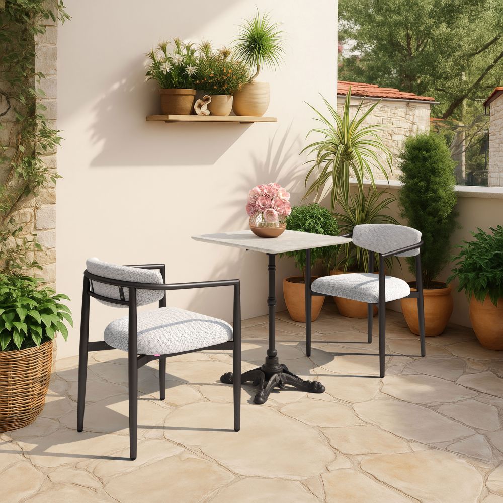 Midori Olefin Fabric Outdoor Dining Chair