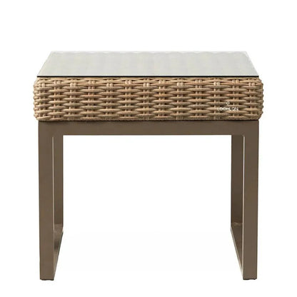 Milan 25" Square End Table Premium Wicker Furniture