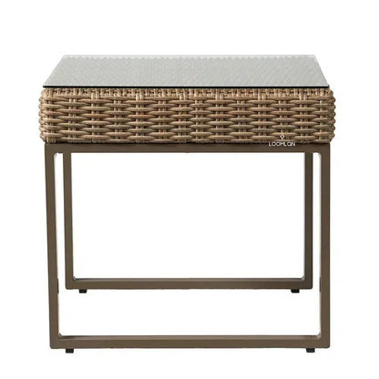 Milan 25" Square End Table Premium Wicker Furniture