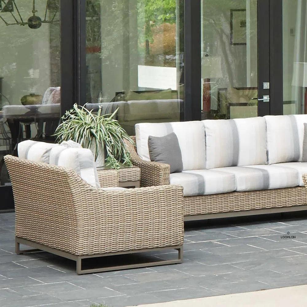 Milan Lounge Chair Premium Wicker Furniture Made USA