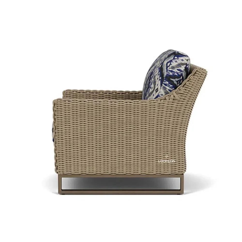 Milan Lounge Chair Premium Wicker Furniture Made USA