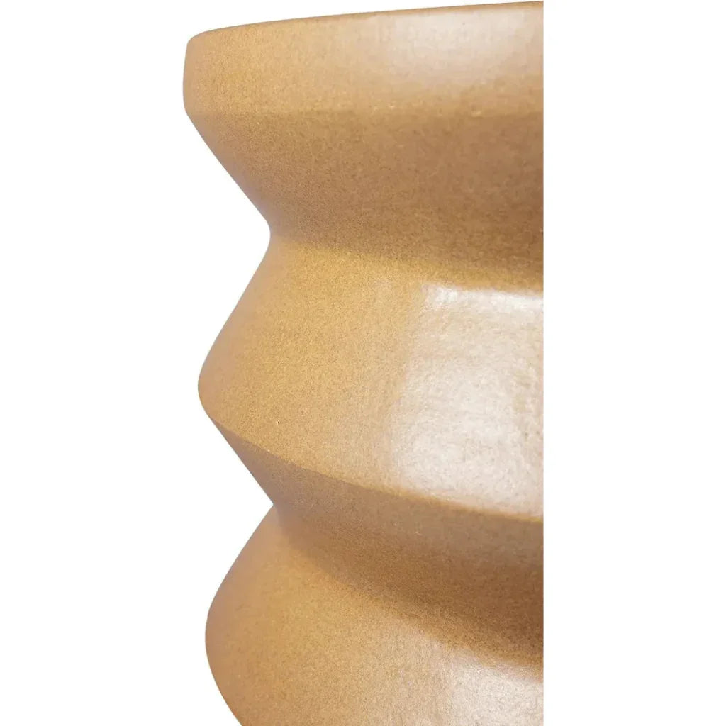 Mirage Accent Table - Brown Outdoor End Table