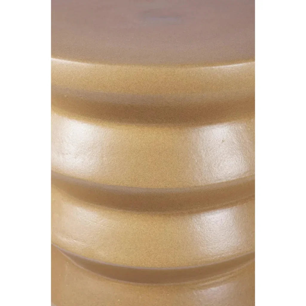 Mirage Accent Table - Brown Outdoor End Table