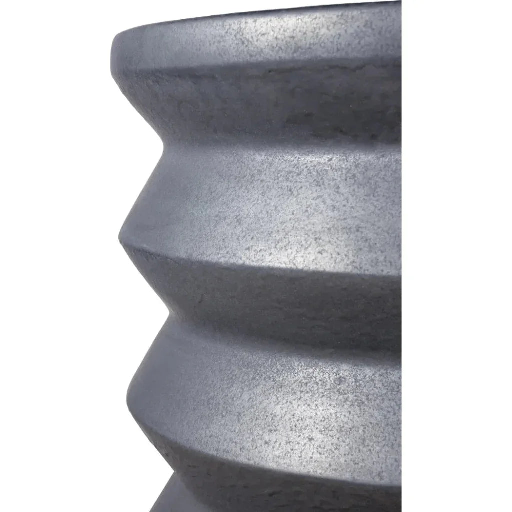 Mirage Accent Table - Grey Outdoor End Table