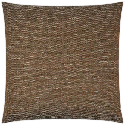 Mirante Rust Solid Brown Large Throw Pillow Insert