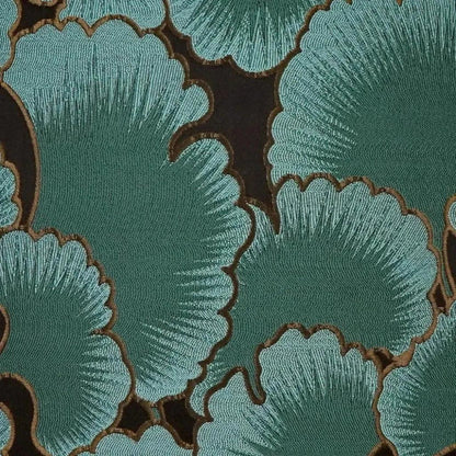 Misha Floral Turquoise Teal Large Throw Pillow Insert