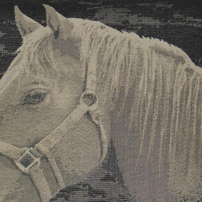 Mister Ed Black Throw Pillow With Insert