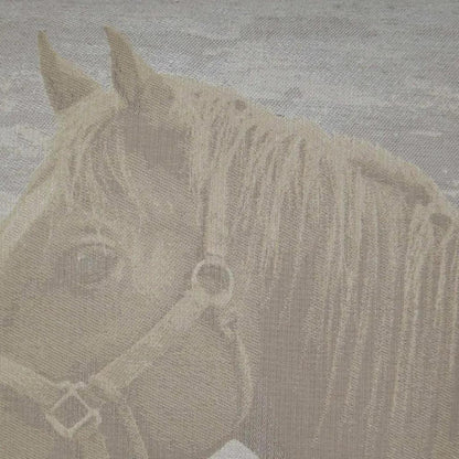 Mister Ed Grey Throw Pillow With Insert