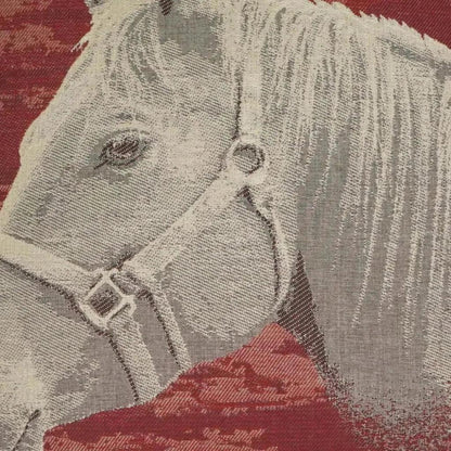 Mister Ed Red Throw Pillow With Insert