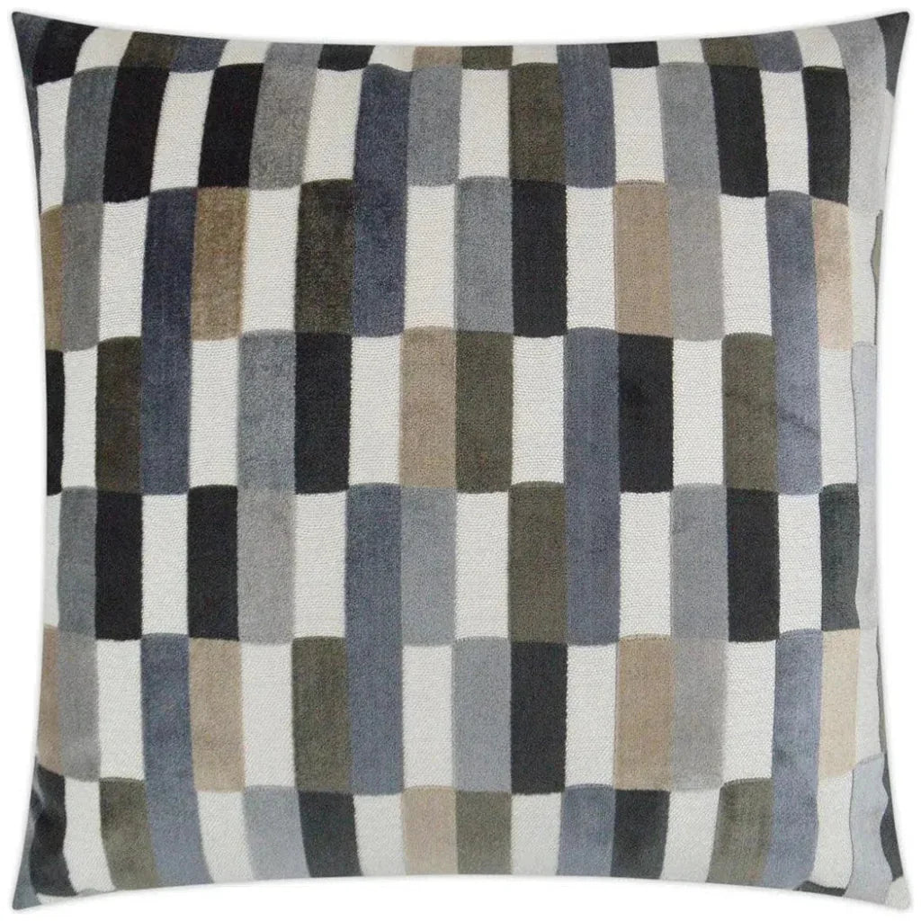 Mod Pop Granite Taupe Grey Large Throw Pillow Insert