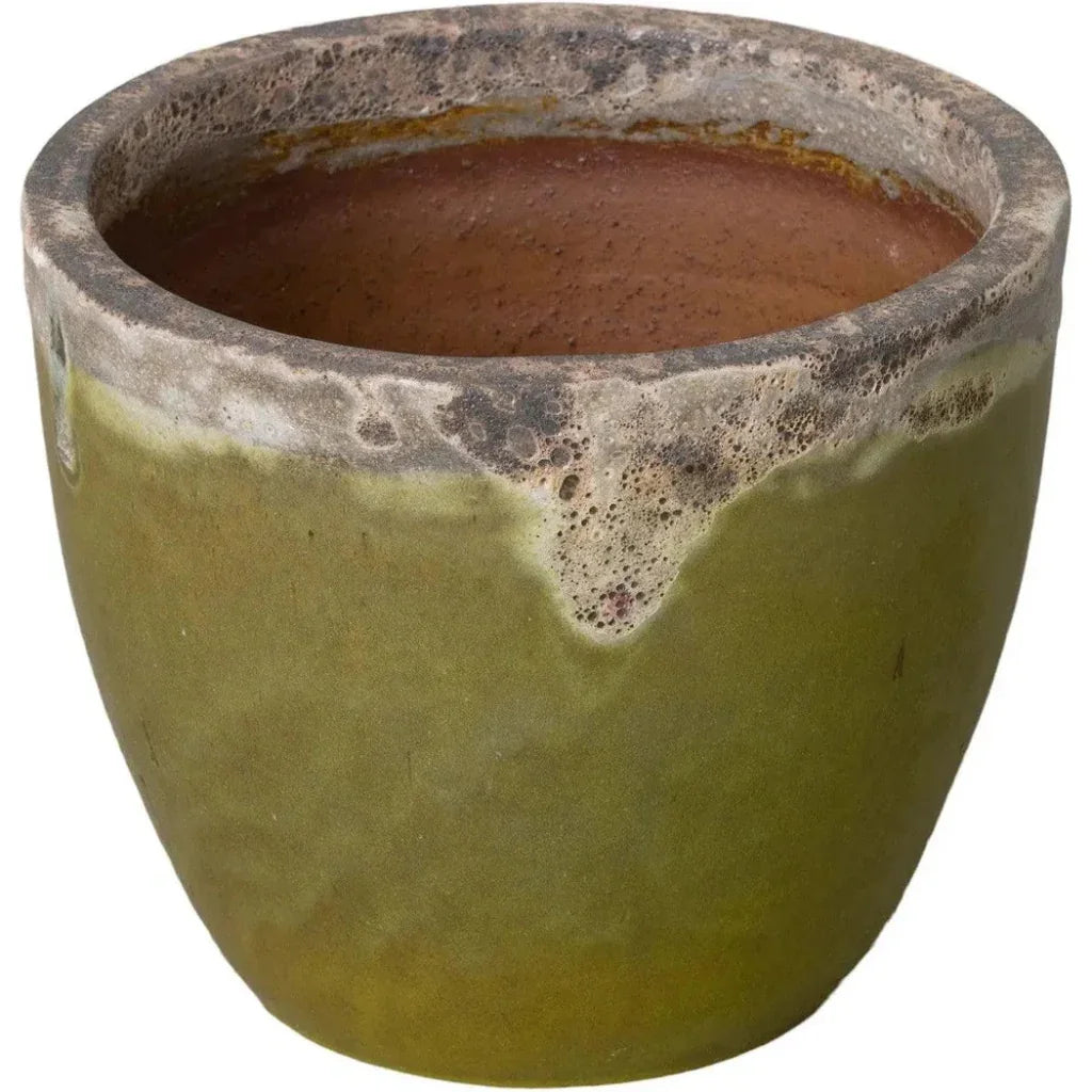 Modern Round Ceramic Planter