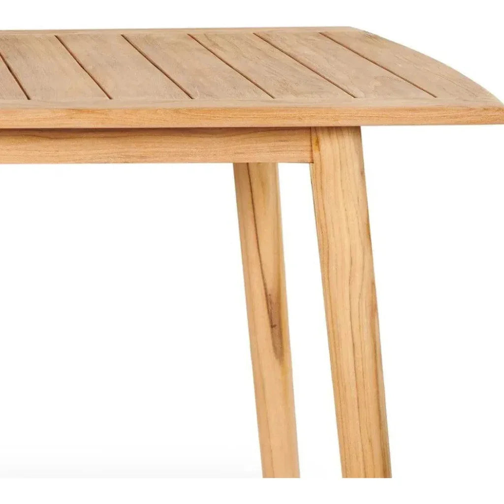 Modurn Teak Rectangular Outdoor Dining Table