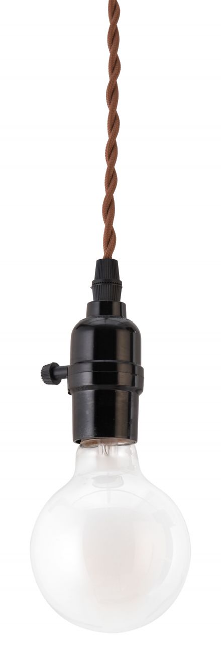 Molly Steel Black Ceiling Lamp