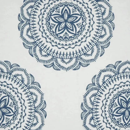 Mondelo Navy Floral Navy Large Throw Pillow Insert