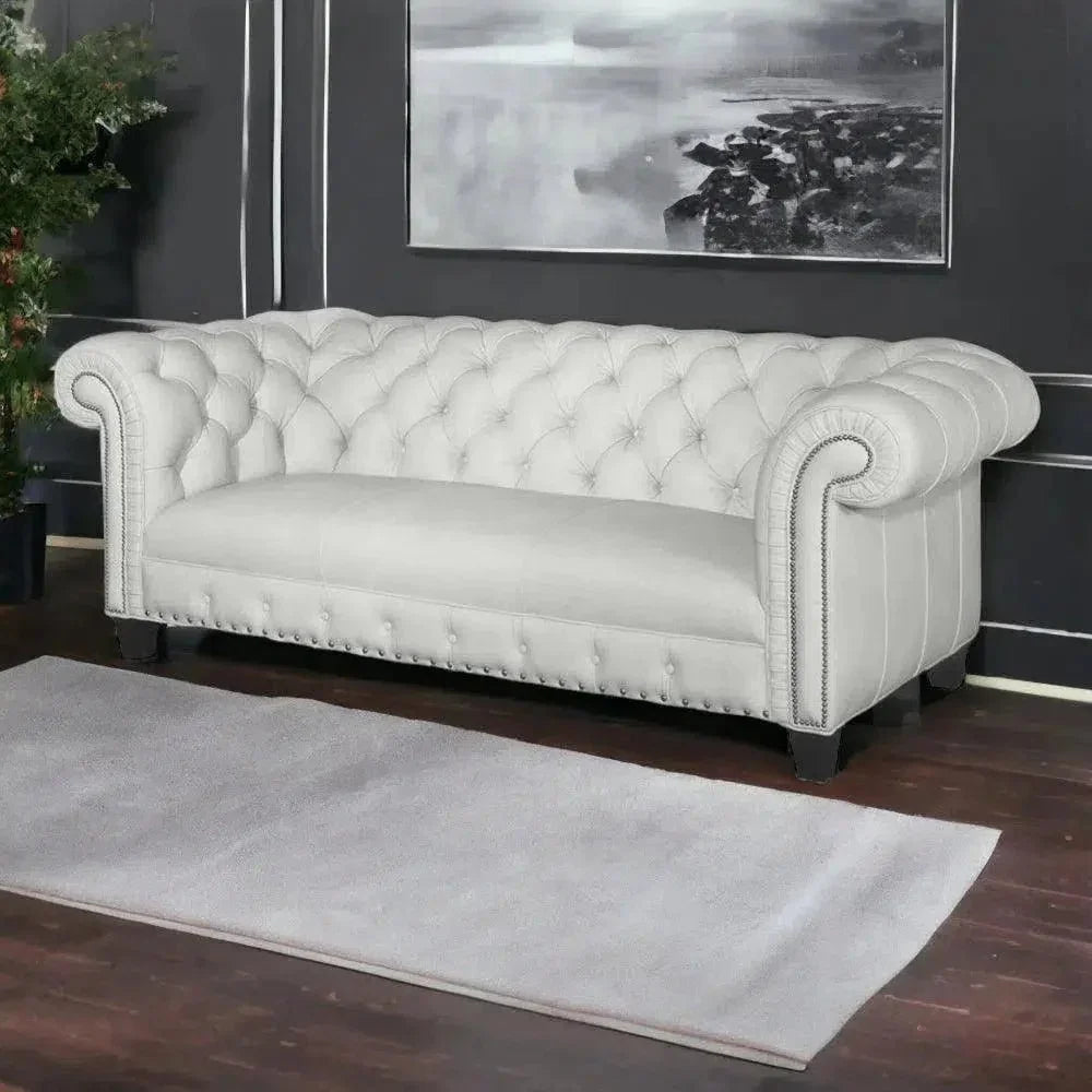 Mono Canyon Custom Leather Couch - American