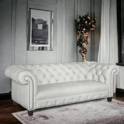 Mono Canyon Custom Leather Couch - American