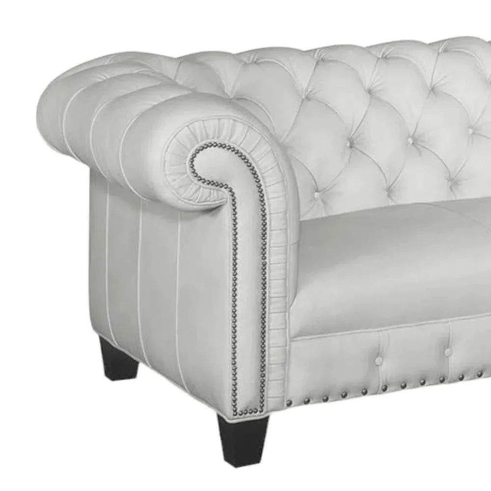 Mono Canyon Custom Leather Couch - American