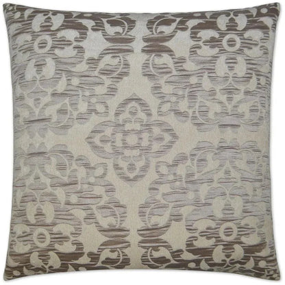Monte Taupe Throw Pillow With Insert