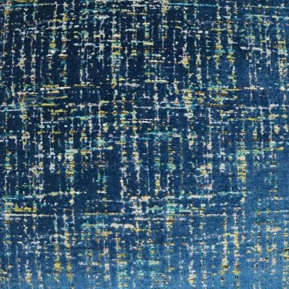 Moonstruck Blue Abstract Blue Large Throw Pillow Insert