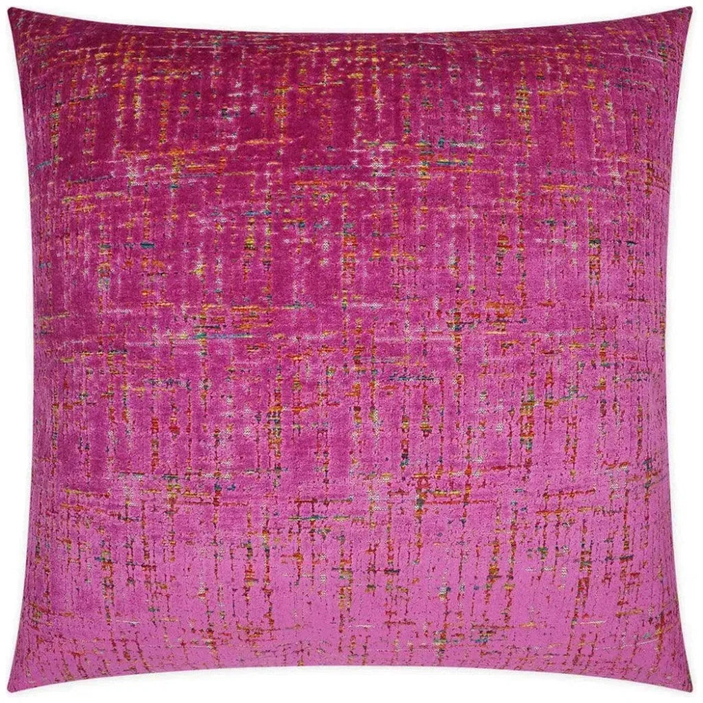 Moonstruck Fuchsia Abstract Fuchsia Large Throw Pillow