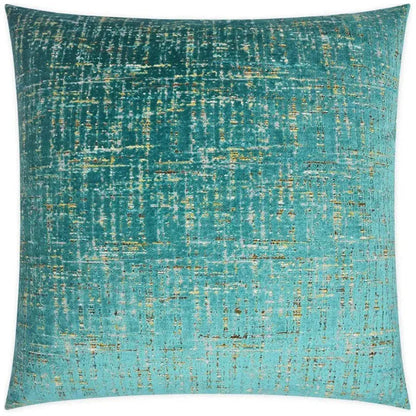 Moonstruck Peacock Teal Large Throw Pillow Insert