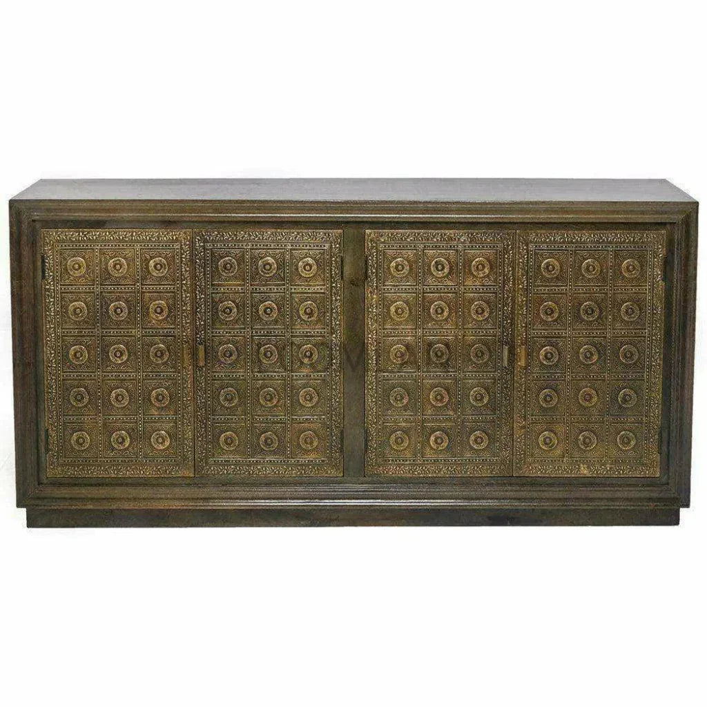 Morandra Four Brass Doors Sideboard
