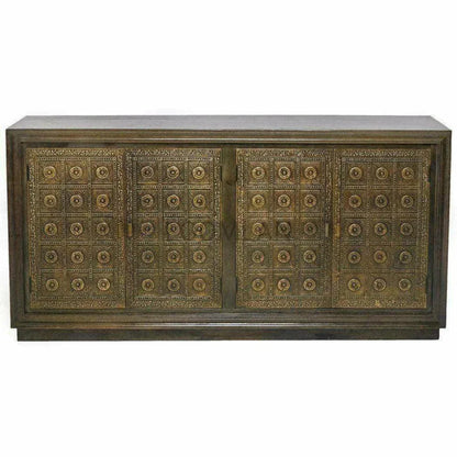 Morandra Four Brass Doors Sideboard