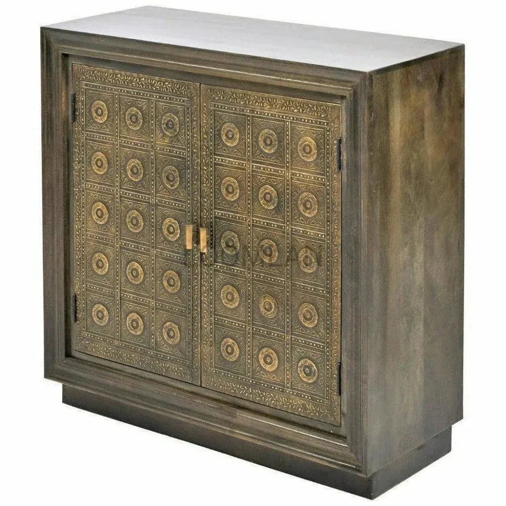 Morandra Wood Accent Cabinet