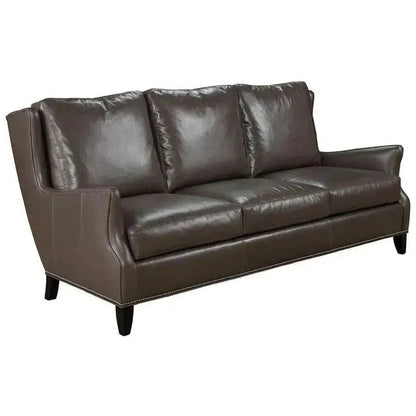 Mountain Majesty Hand - Elevated Leather Sofa